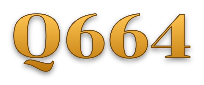 Q664 logo